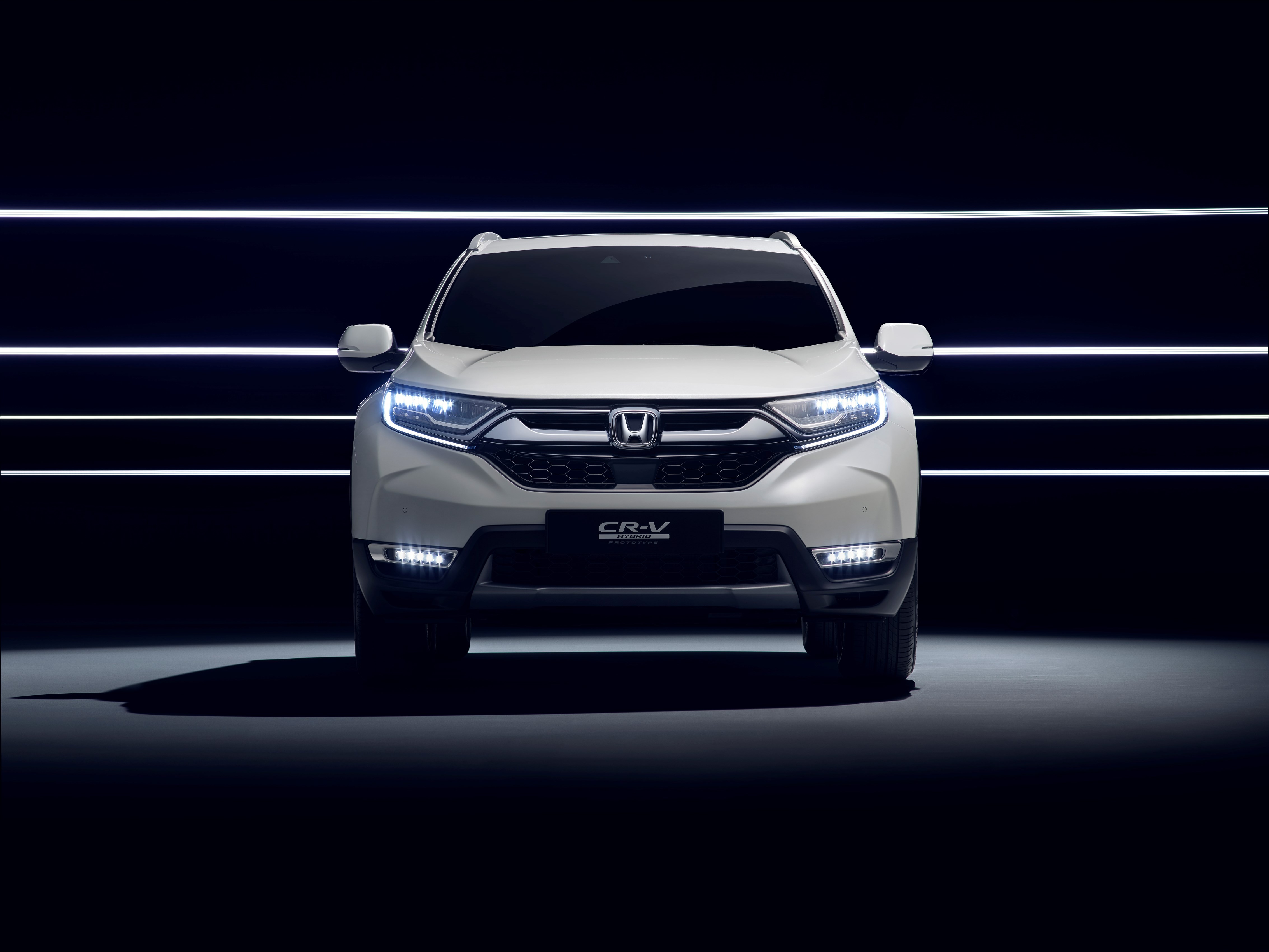 Protótipo Honda CR-V híbrido no Salão de Frankfurt thumbnail