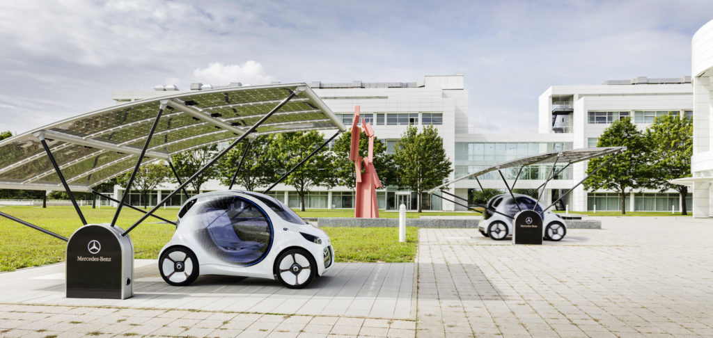 Autonomes Konzeptfahrzeug smart vision EQ fortwo: So sieht das Carsharing der Zukunft aus