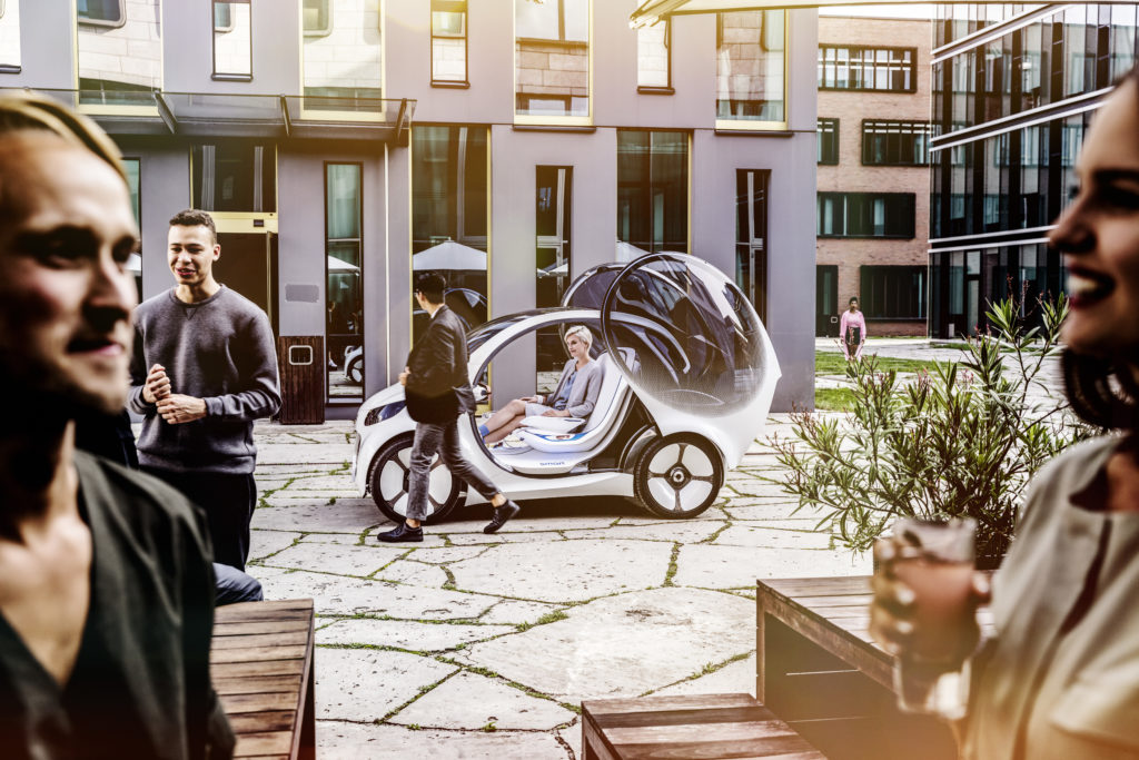 Autonomes Konzeptfahrzeug smart vision EQ fortwo: So sieht das Carsharing der Zukunft aus