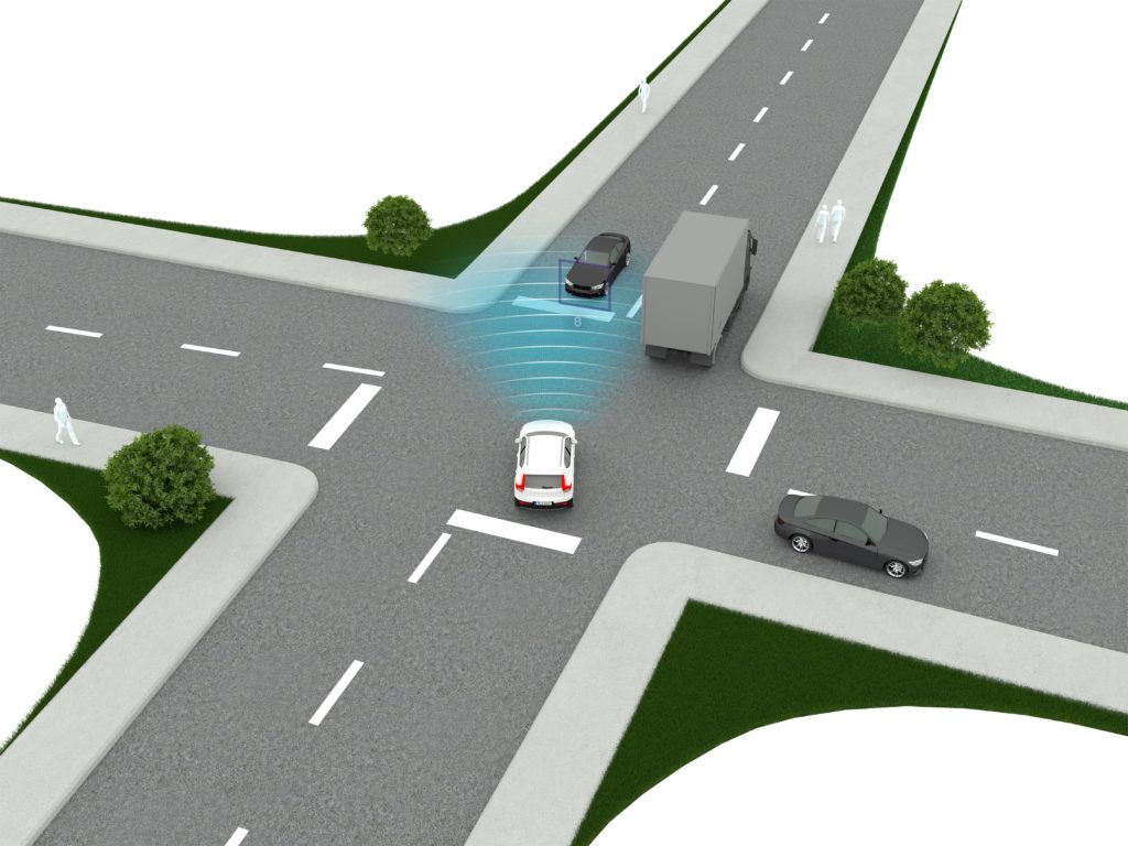 New Volvo XC40 – City Safety Intersection