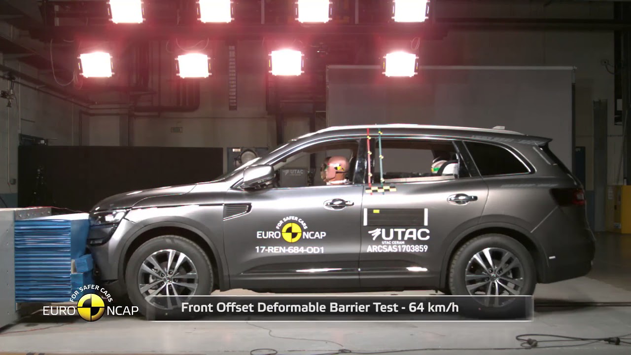 Renault Koleos: Nota máxima nos testes Euro NCAP thumbnail