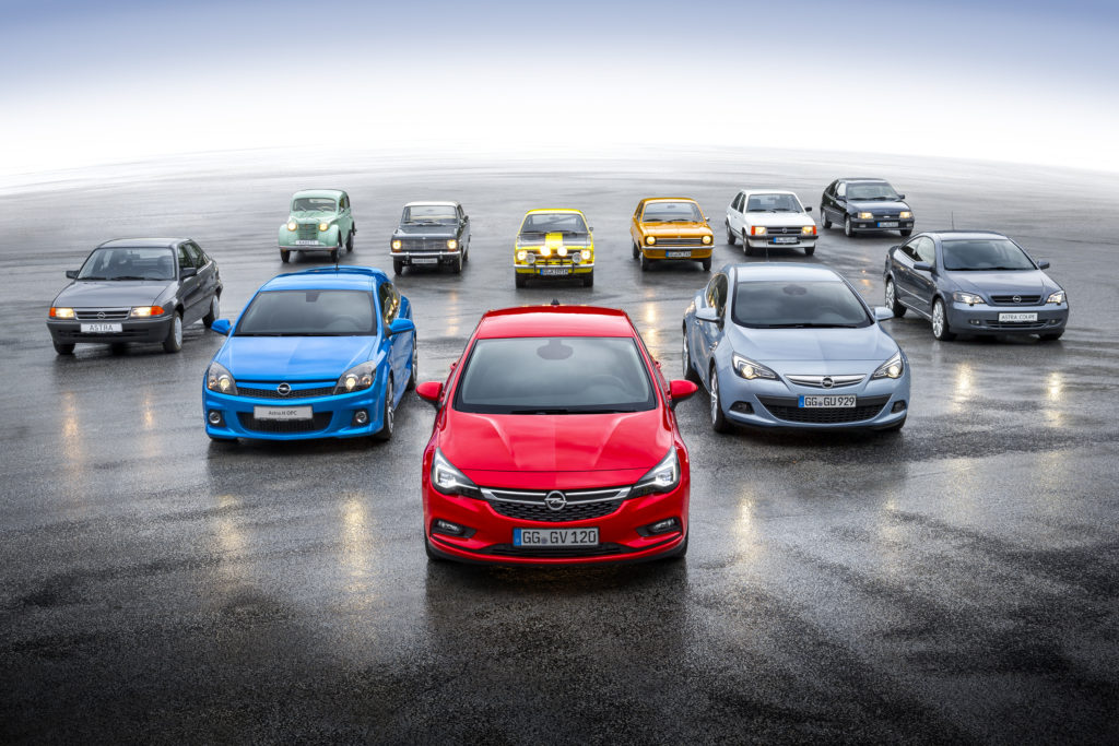 500,000 Opel Astra