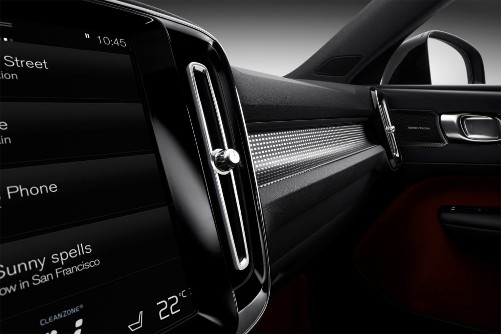 New Volvo XC40 – interior