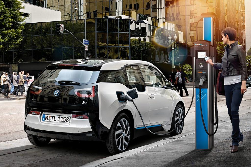 BMW i3 Charging