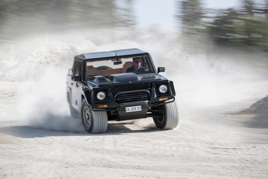 Lamborghini-LM002-front-view-in-motion
