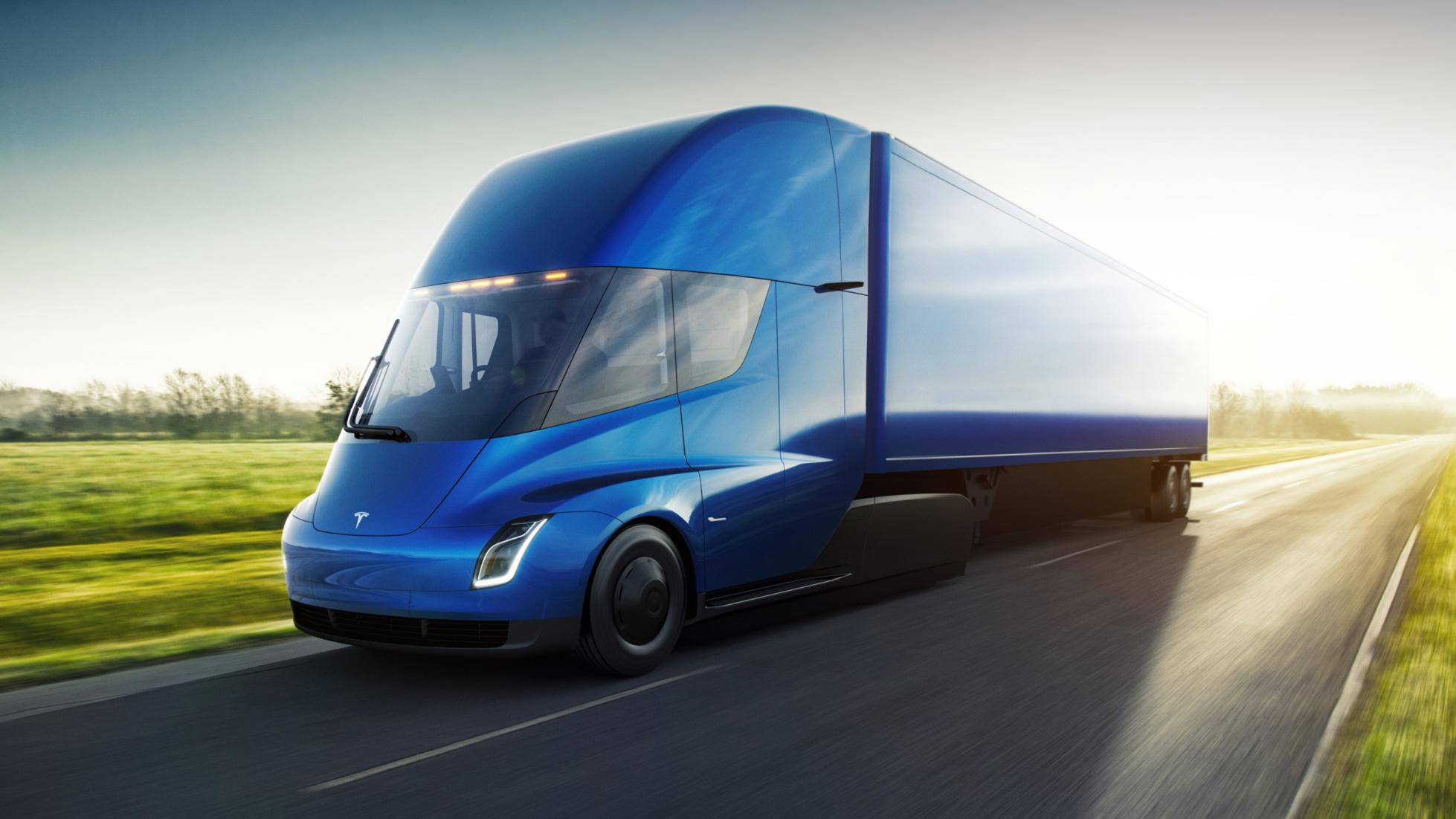 A Tesla revelou o seu camião eléctrico, o Tesla Semi thumbnail