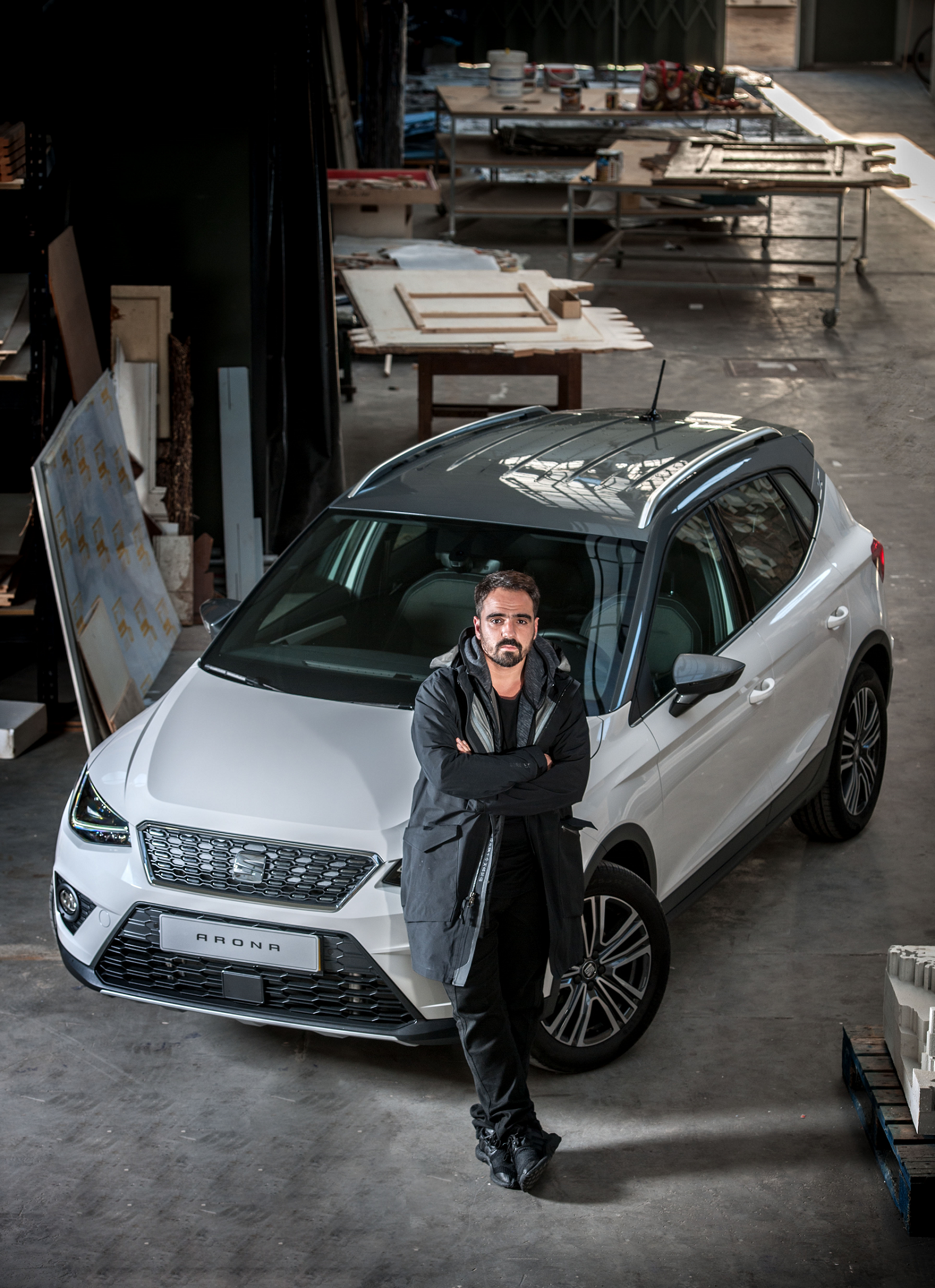 VHILS colabora com a Seat para promover o novo SUV Arona thumbnail