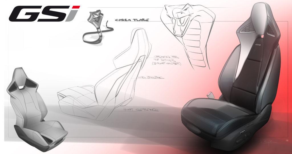 Opel Insignia GSi performance sport seat
