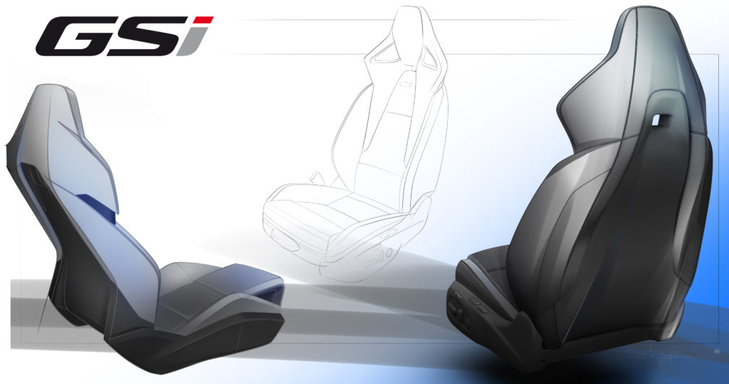 Opel Insignia GSi performance sport seat
