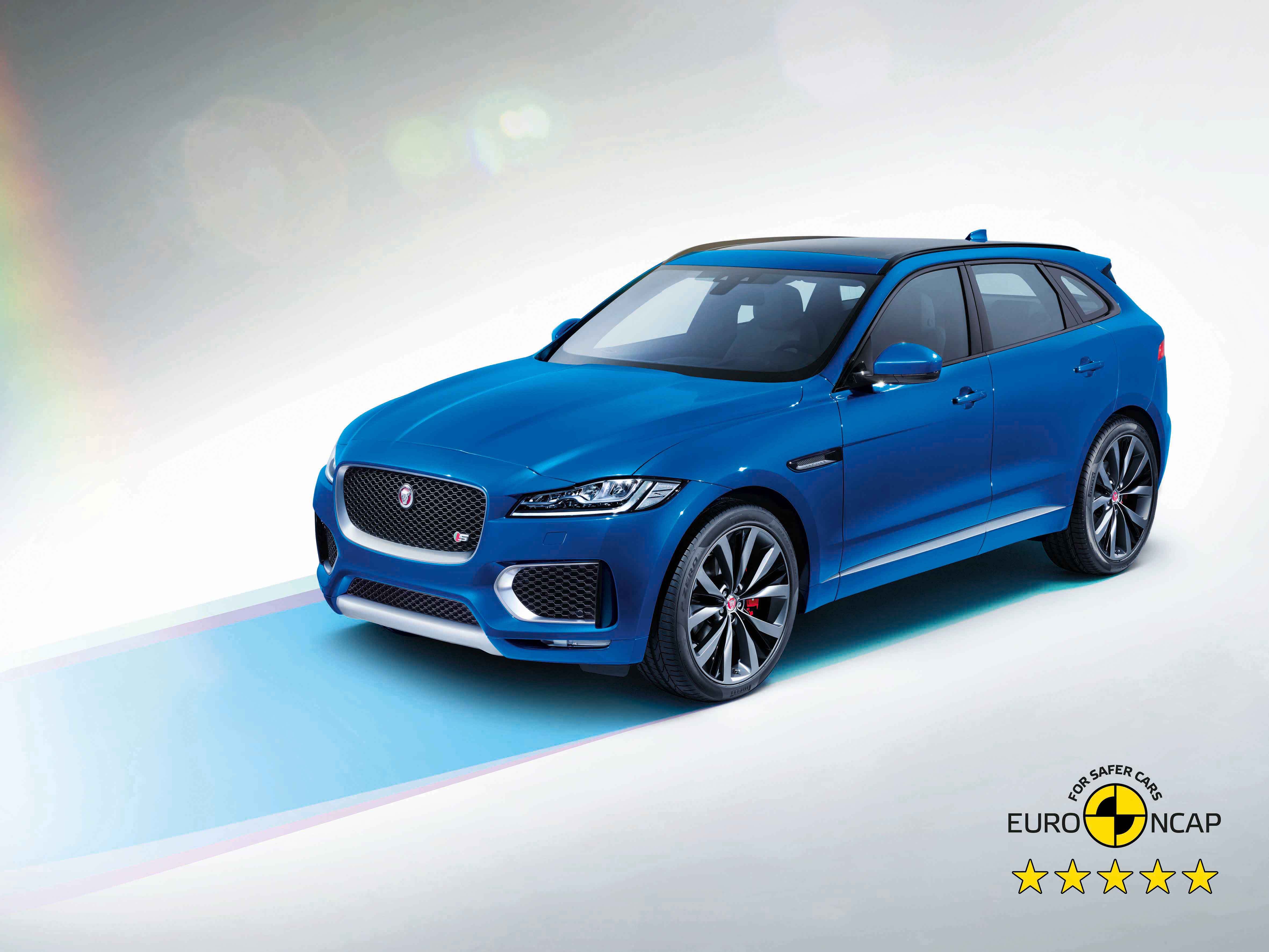 Jaguar F-Pace consegue 5 estrelas nos testes EURO NCAP thumbnail