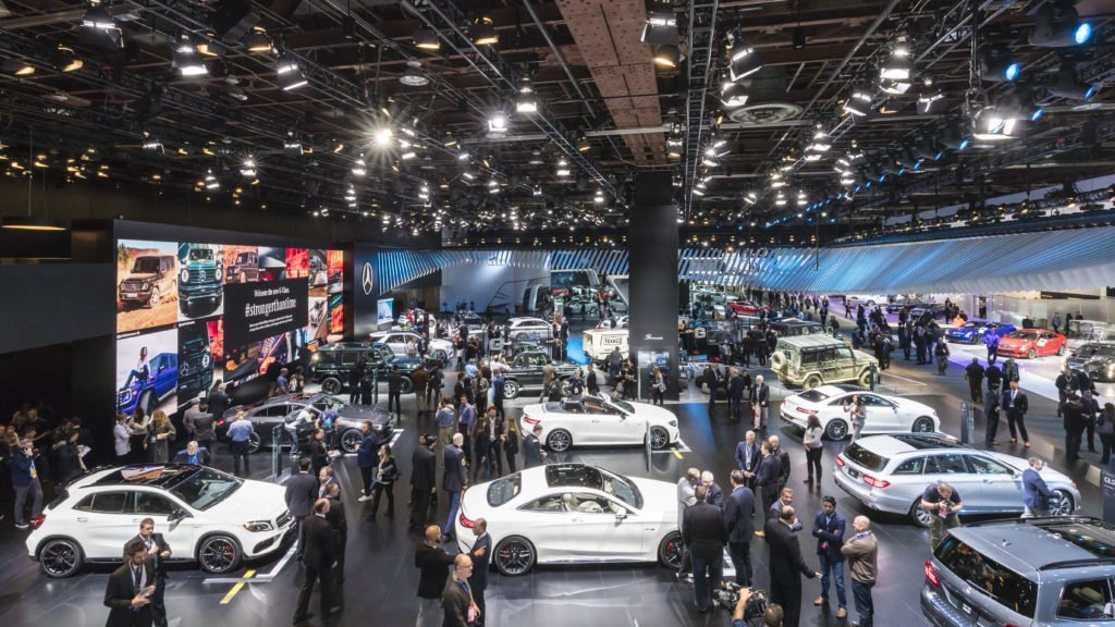 Mercedes-Benz auf der North American International Auto Show (NAIAS) 2018