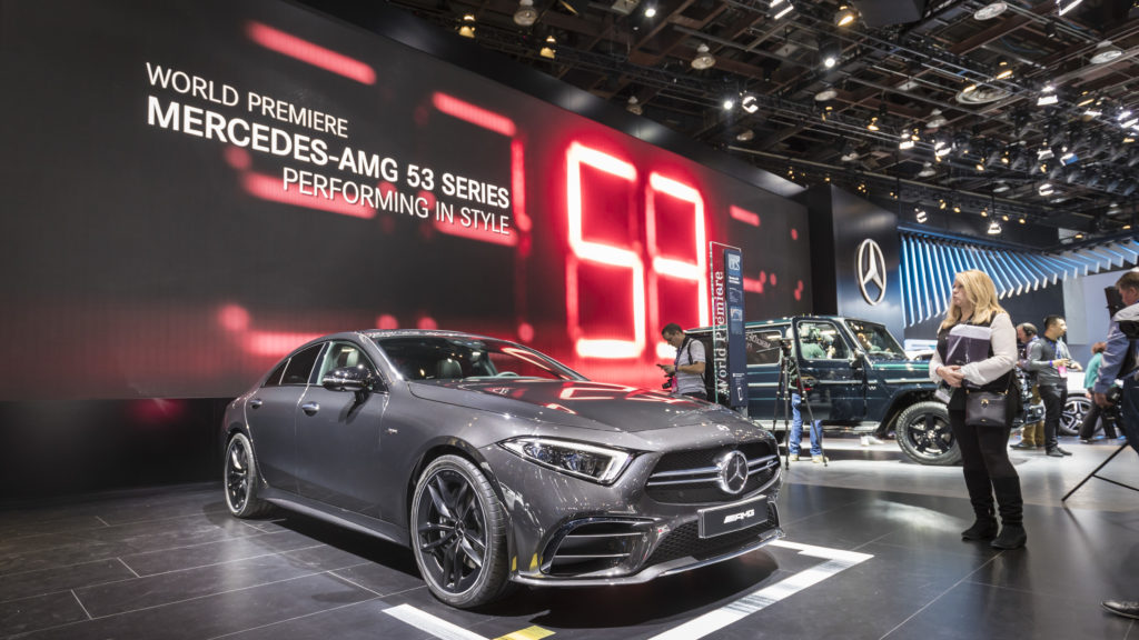 Mercedes-Benz auf der North American International Auto Show (NAIAS) 2018