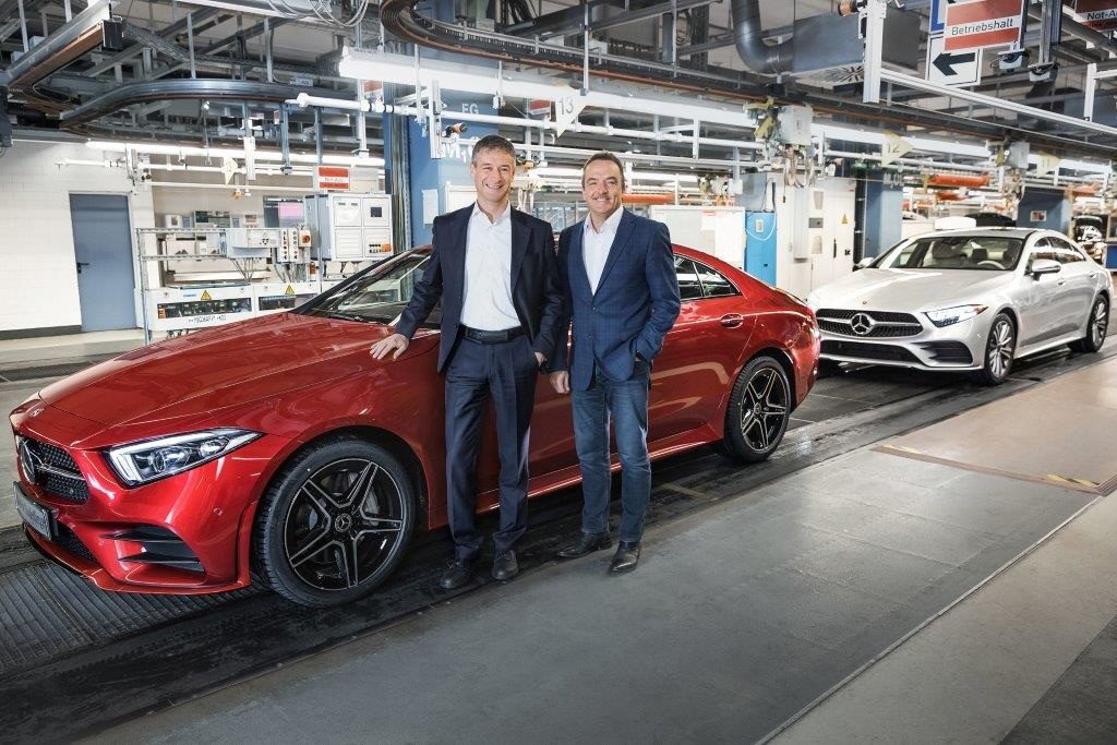 Mercedes-Benz Werk Sindelfingen startet Produktion des neuen CLS