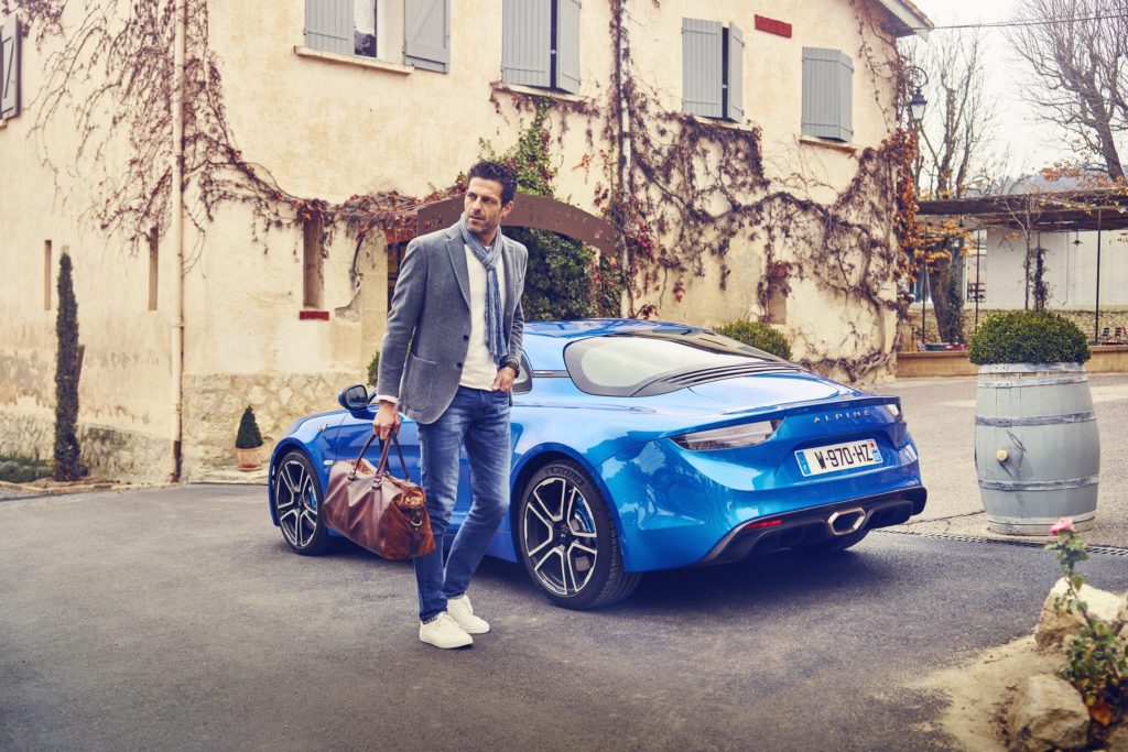 2017 – ALPINE A110 drive tests in Aix-en-Provence region