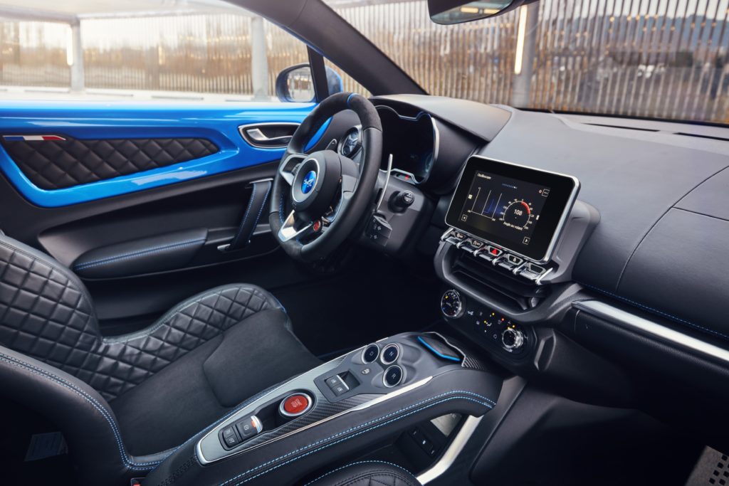 2017 – ALPINE A110 drive tests in Aix-en-Provence region