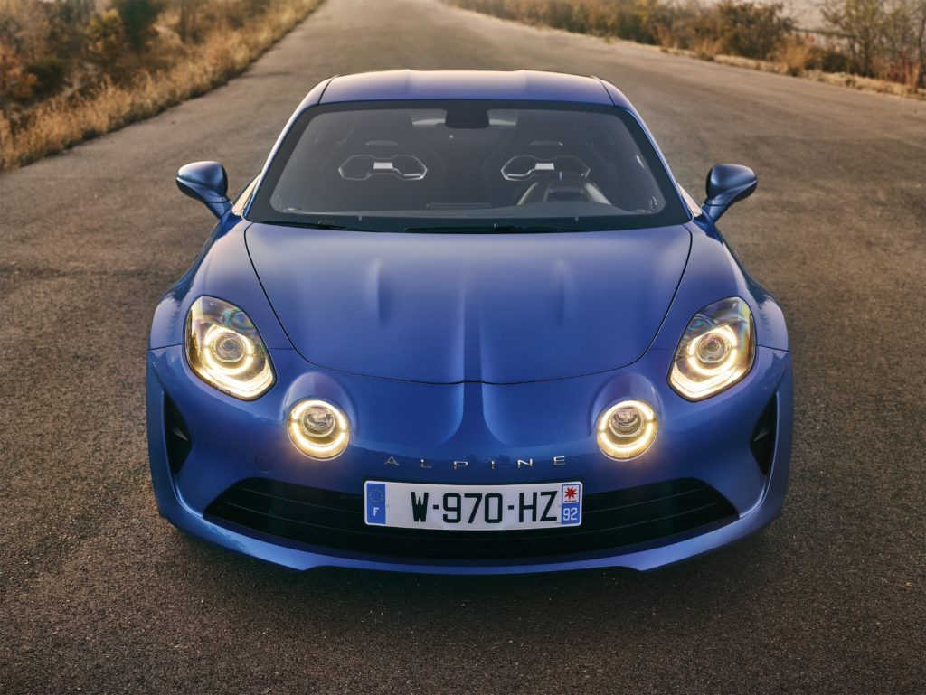 2017 – ALPINE A110 drive tests in Aix-en-Provence region
