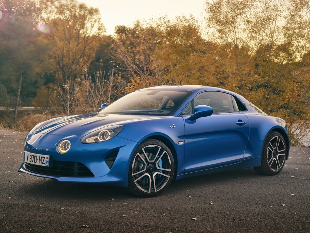 2017 – ALPINE A110 drive tests in Aix-en-Provence region