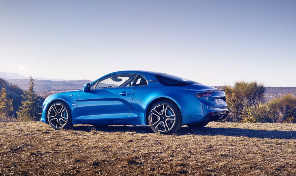 2017 – ALPINE A110 drive tests in Aix-en-Provence region