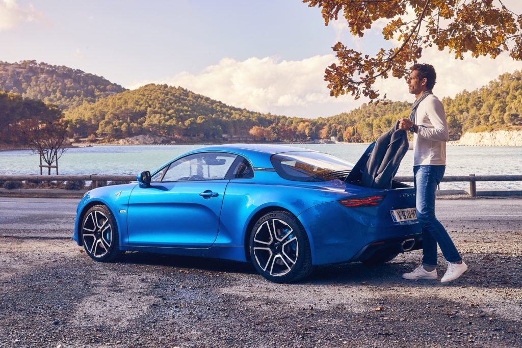 2017 – ALPINE A110 drive tests in Aix-en-Provence region