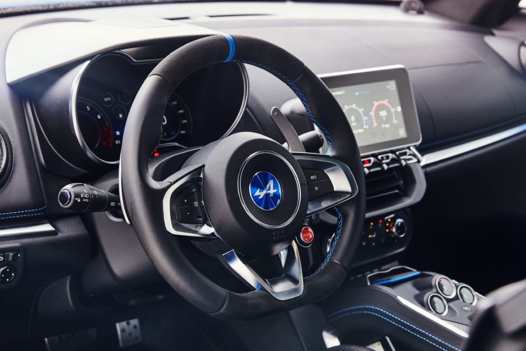2017 – ALPINE A110 drive tests in Aix-en-Provence region