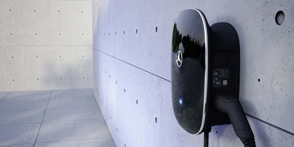 Die neue Mercedes-Benz Wallbox, Laden mit bis zu 22 kW