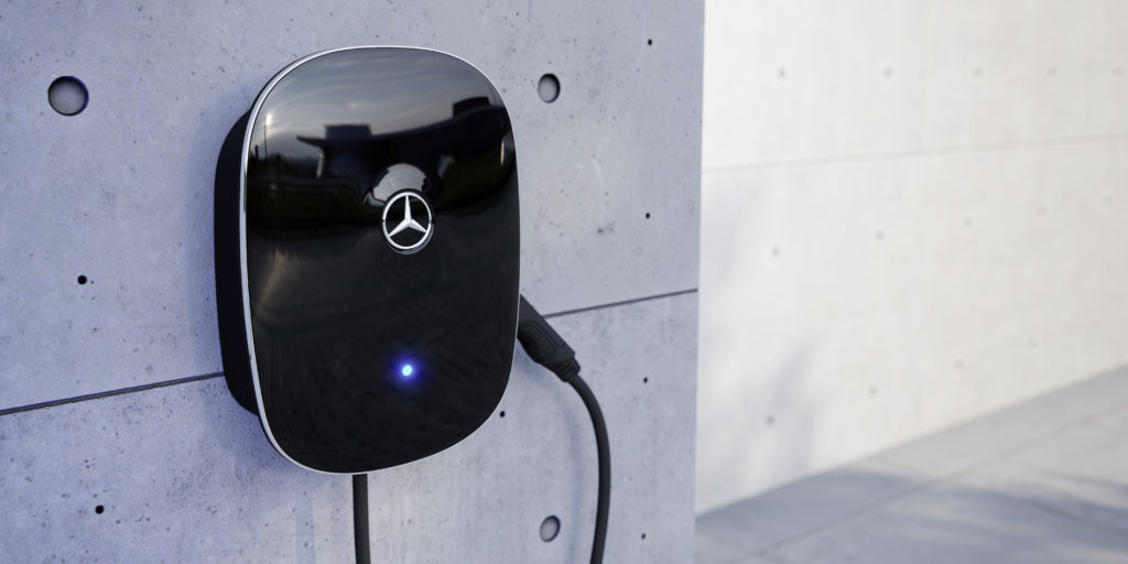 Die neue Mercedes-Benz Wallbox, Laden mit bis zu 22 kW