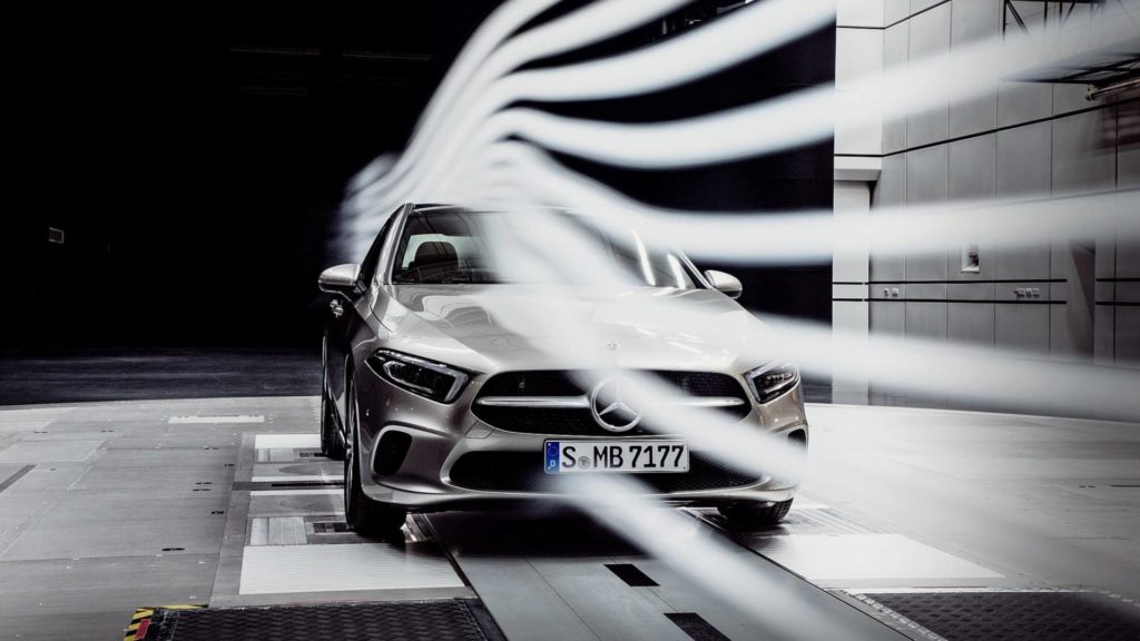 Mercedes-Benz Calsse A Sedan Túnel de Vento (2)
