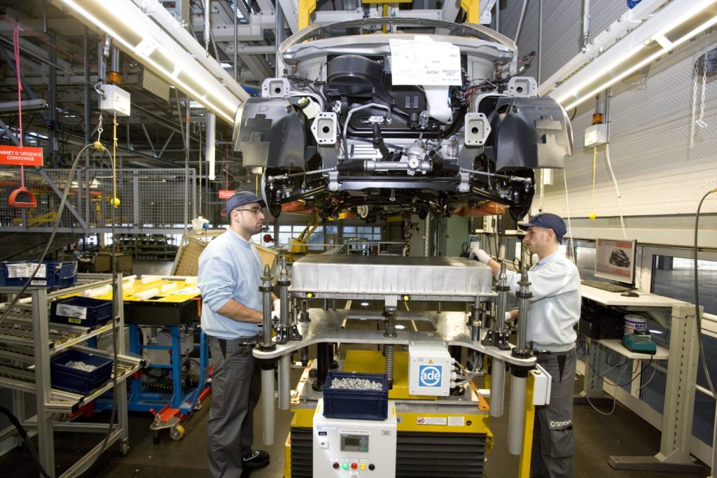 Produktion Smart Fortwo Electric Drive