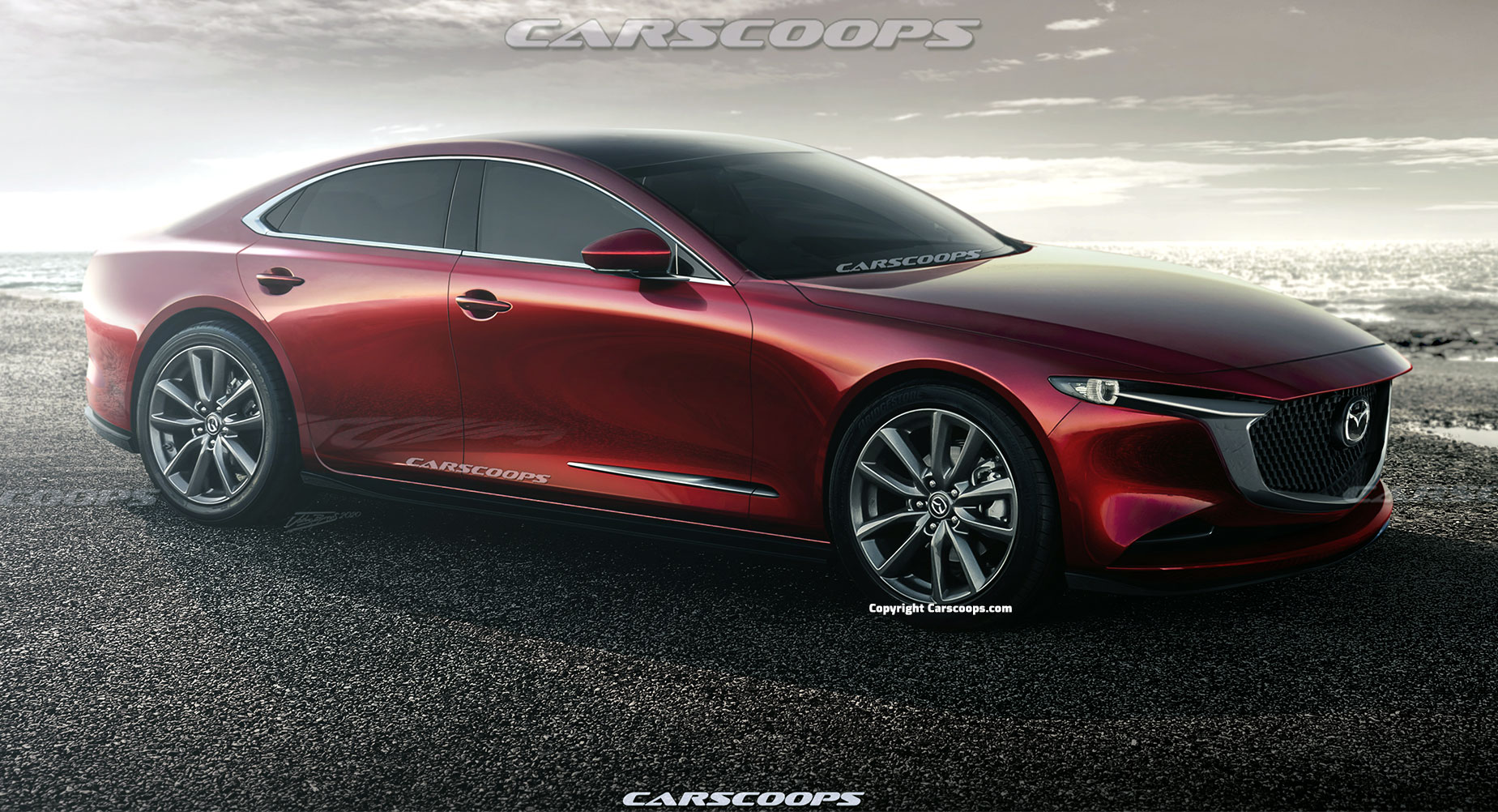 Novo Mazda 6 terá tração traseira e pode ser um "caça BMW" | Automais